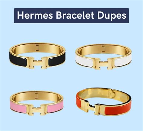 best hermes bracelet dupe|hermes inspired h bracelets.